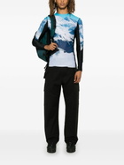 Perfect Moment Blue Landscape-Print Top