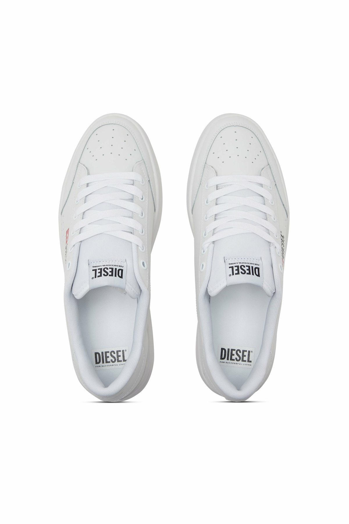 Diesel S-Athene-Low-top sneakers in leather and nylon - Sneakers