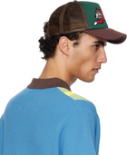 ICECREAM Green & Brown Running Dog Trucker Cap
