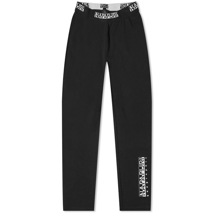 Photo: Napapijri Women's Box Logo Leggings in Black