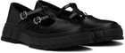 Virón Black 2001 Apple Mary Jane Loafers