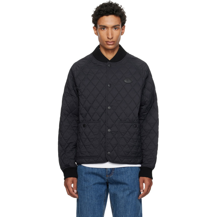Photo: Burberry Black Quilted Nylon Jacket