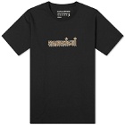 Maharishi Men's Tiger Fur Calligraphy T-Shirt in Black