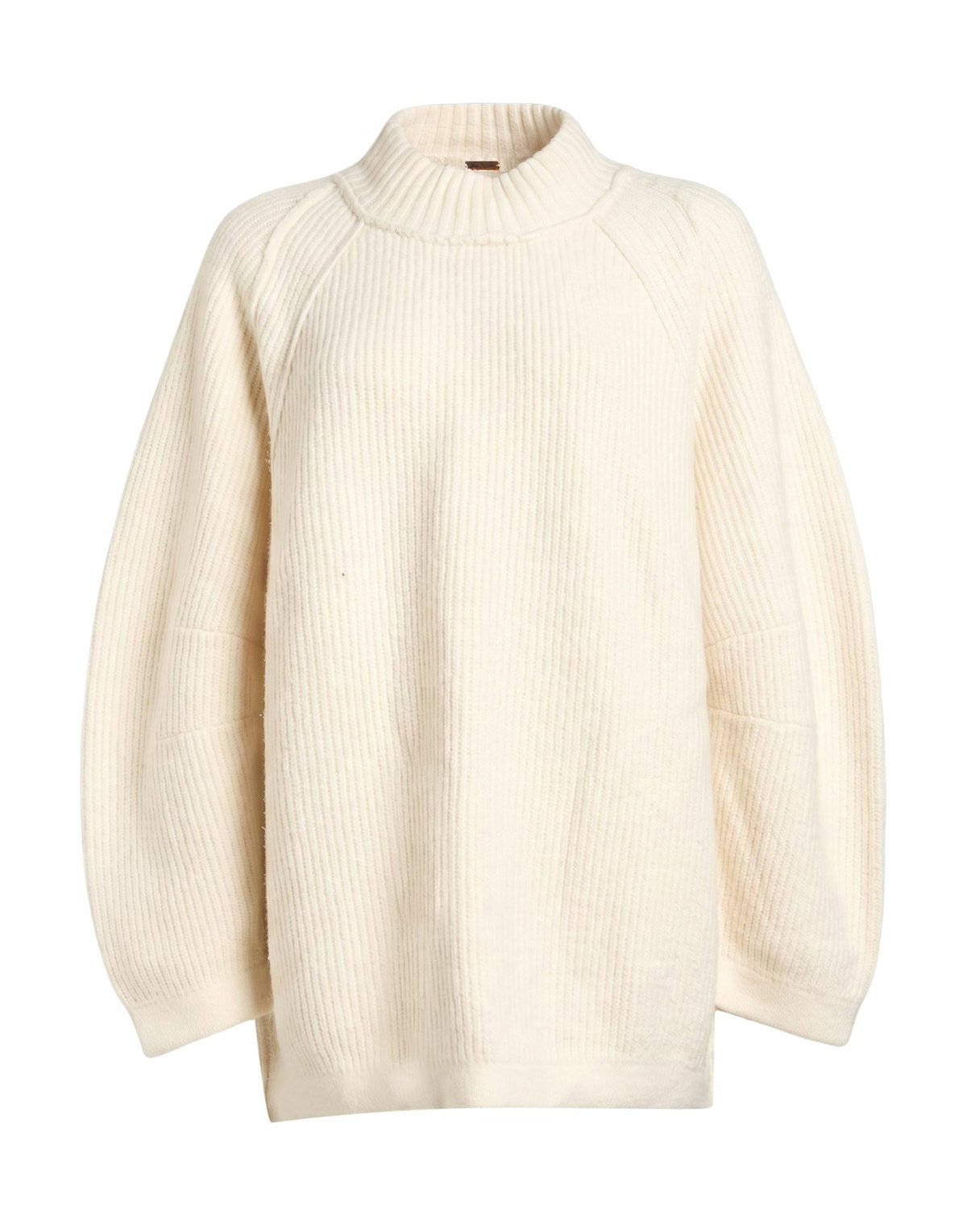 Free People Womens Sweater in Cream