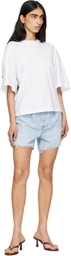 AGOLDE White Ellery T-shirt