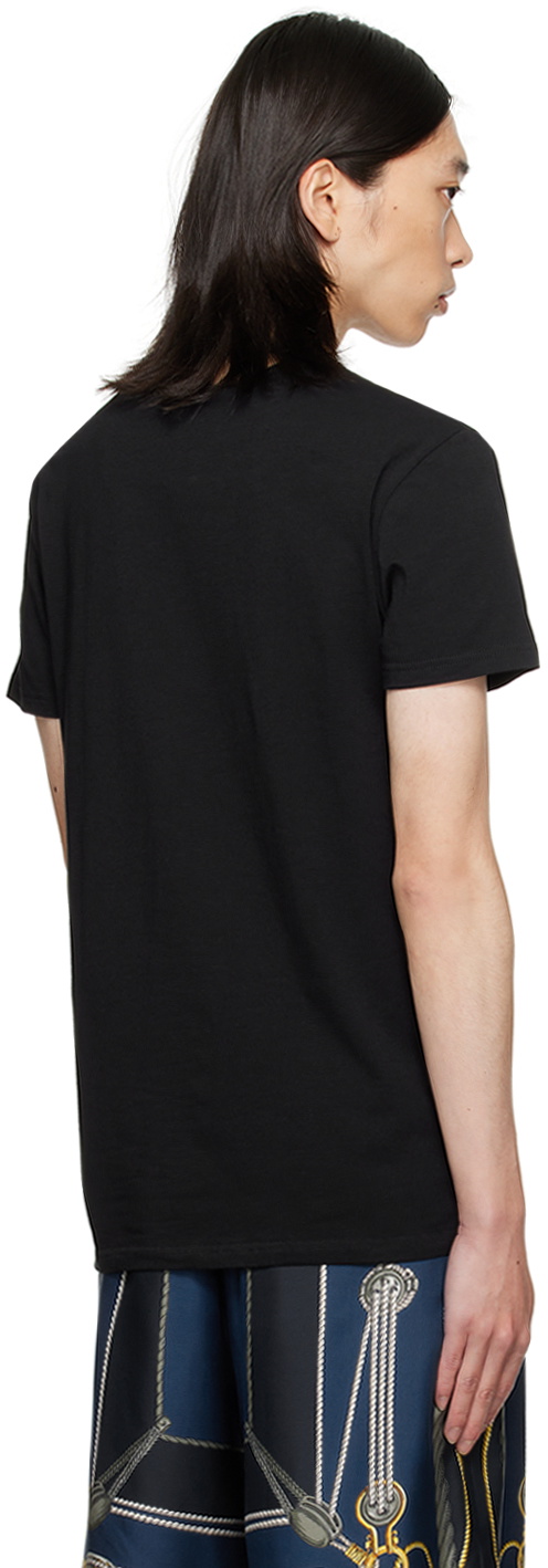 Versace Underwear Black Medusa T-Shirt