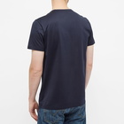 Moncler Men's Multi Logo T-Shirt in Navy