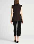 Drumohr Womens Blazer Dark in Brown