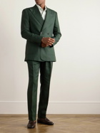 Richard James - Straight-Leg Pleated Linen Suit Trousers - Unknown