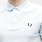 Fred Perry Authentic Men's Slim Fit Plain Polo Shirt in Light Ice