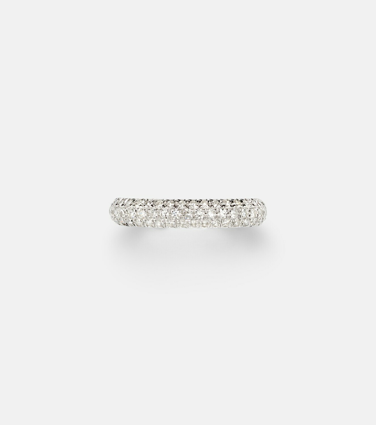 Shay Jewelry Jumbo 18kt white gold (750/1000) ear cuff with diamonds