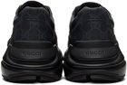 Gucci Black Rhyton Sneakers
