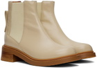 See by Chloé Off-White Mallory Chelsea Boots