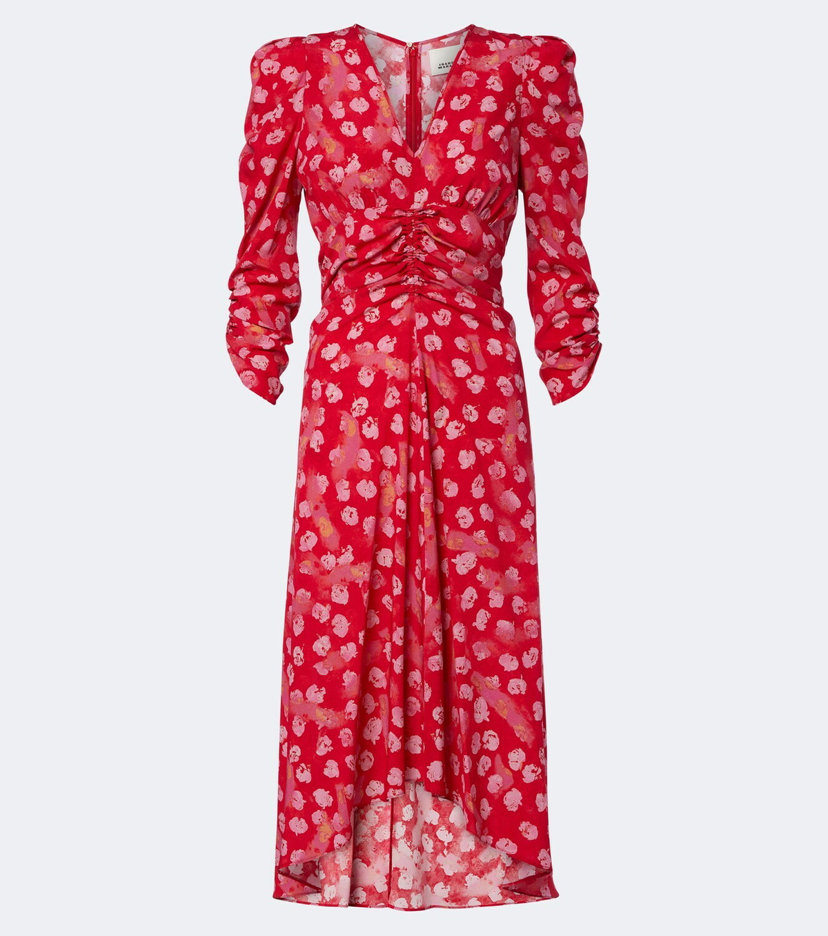 Isabel Marant Albini floral silk-blend midi dress