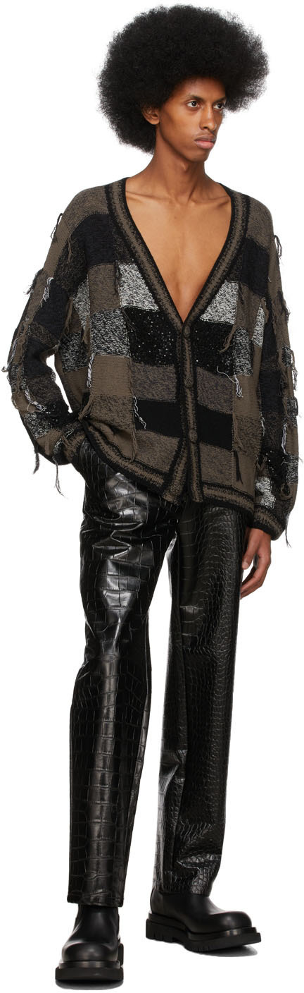 Judy Turner Black & Grey Tango Cardigan