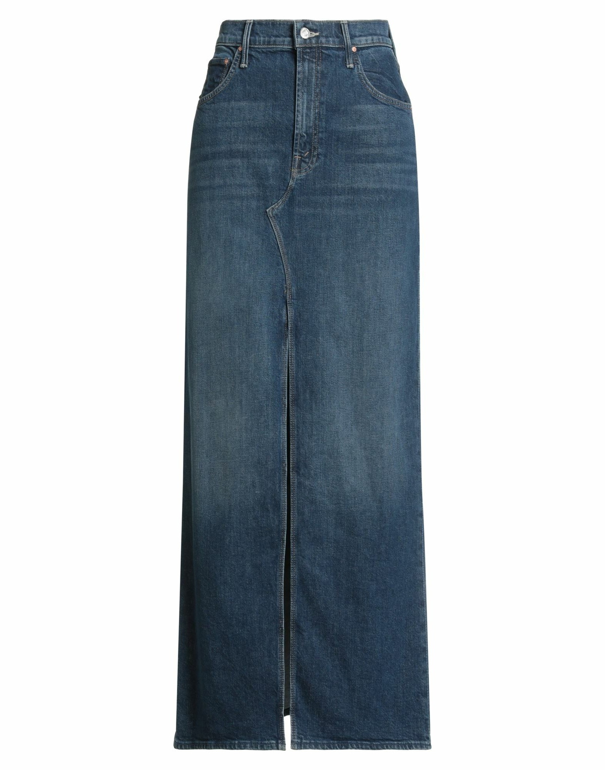 Mother Womens Denim skirt in Blue