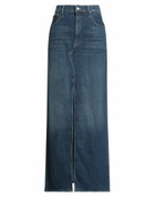 Mother Womens Denim skirt in Blue
