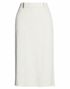 Peserico Womens Midi skirt Light in Grey