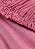 Faithfull The Brand Tavia Ruffled Swimsuit Pink