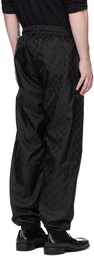 MISBHV Black Monogram Trousers