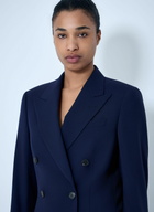 Dries Van Noten Double-Breasted Wool Blazer