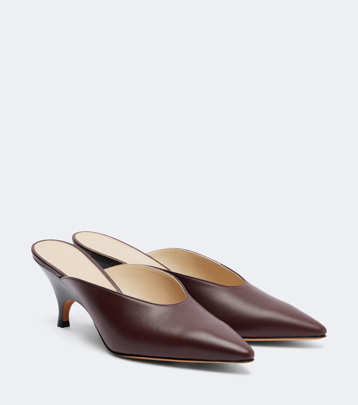 Le Monde Béryl Petra leather mules