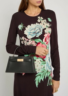 Tory Burch Lee Radziwill Mini Pebbled Leather top Handle bag - Black - One Size