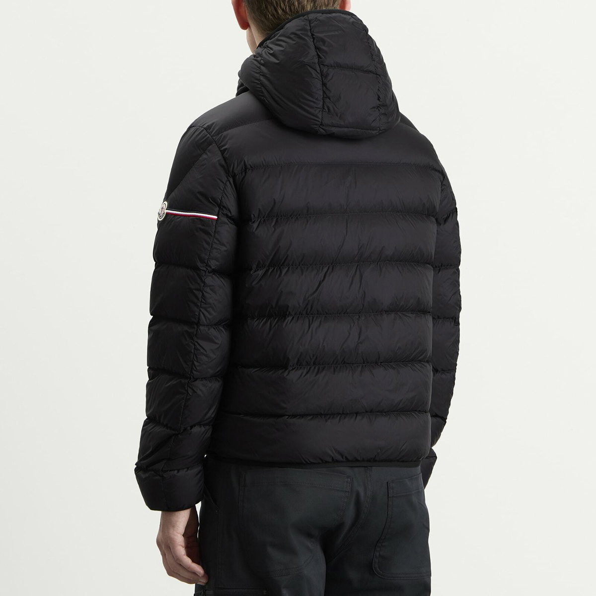Moncler Men's Ravenlock Light Nylon Jacket in Black