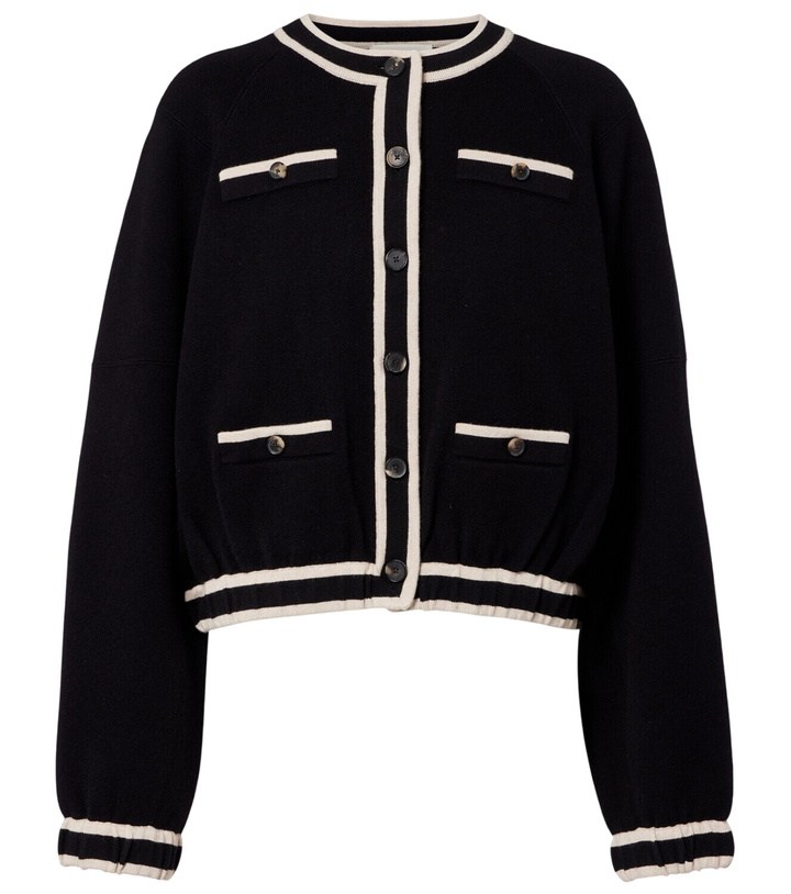 Photo: Tory Burch Wool and cashmere-blend jacket