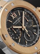 CHOPARD - Alpine Eagle XL Chrono Automatic 44mm Lucent Steel and 18-Karat Rose Gold Watch, Ref. No. 298609-6001 - Black