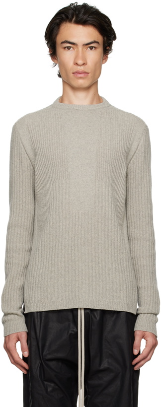 Photo: Rick Owens Off-White Fisherman Sweater