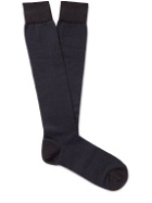Ermenegildo Zegna - Cotton-Blend Mid-Calf Socks