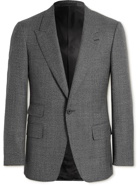 Kingsman - Checked Wool Suit Jacket - Gray