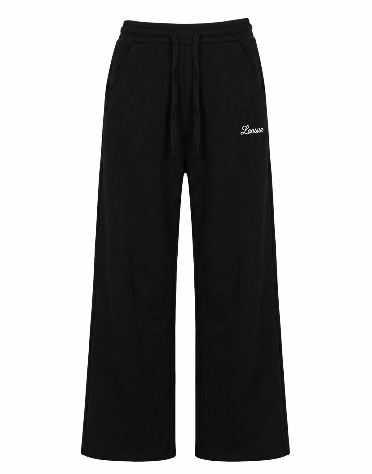 Laneus Womens Pants in Black