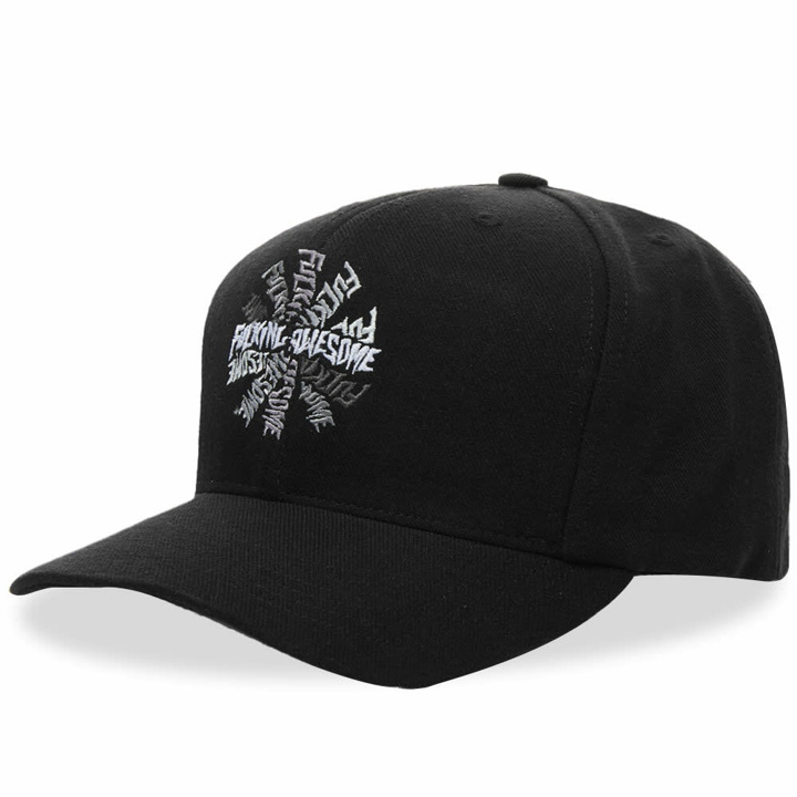 Photo: Fucking Awesome Men's Spiral Snapback Cap in Black