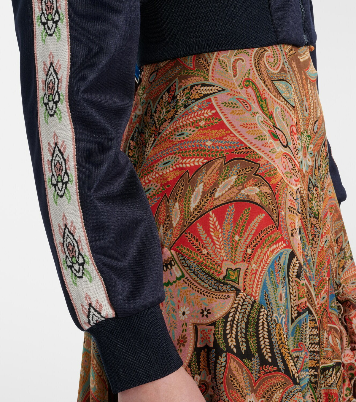 Etro Cropped track jacket