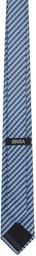 ZEGNA Blue Jacquard Tie