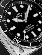 Bell & Ross - BR-03 Diver Automatic Stainless Steel Watch, Ref. BR03A-D-BL-ST/SRB