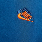 Nike Men's Multi Swoosh Popover Hoody in Court Blue