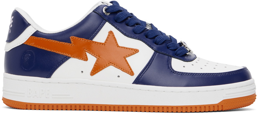 BAPE Blue & Orange Sta #3 Sneakers A Bathing Ape