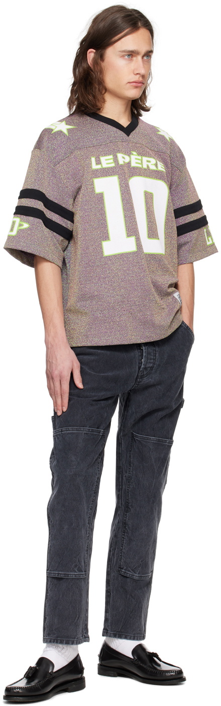 Le PÈRE Purple & Green Joy Boy T-Shirt