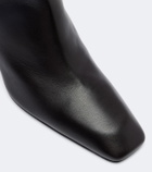 Toteme Leather ankle boots