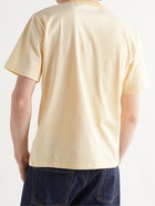 Armor Lux - Callac Striped Cotton-Jersey T-Shirt - Yellow