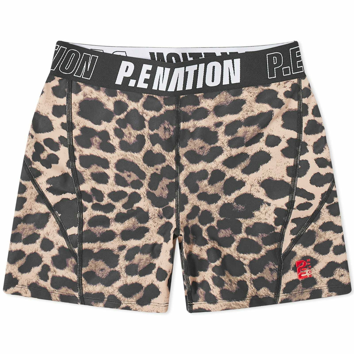 Bike Short - Leopard Print