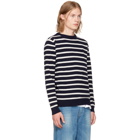 Editions M.R Navy Holiday Sailor Sweater