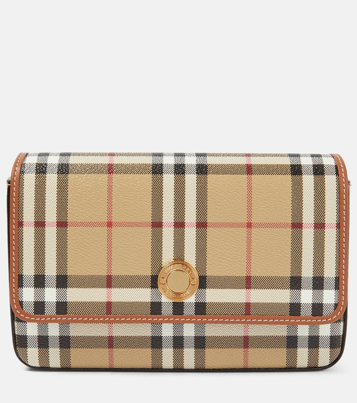 Burberry, Bags, Burberry Horseferry Check Pattern Canvas Continental  Wallet