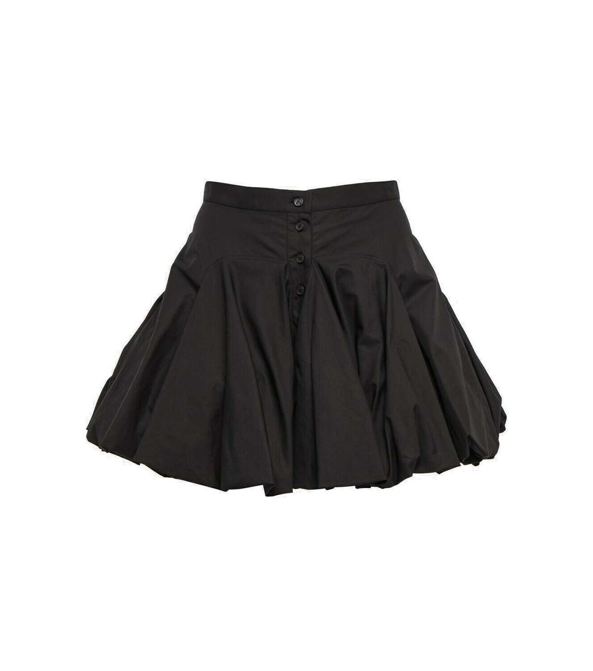 【送料&関税込】Alaia Black Viscose Mini Skirt Alaïa Cotton high-rise miniskirt ALAÏA