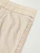 James Perse - Straight-Leg Cotton-Blend Trousers - Neutrals