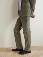 Thom Sweeney - Cotton and Wool-Blend Corduroy Suit - Green