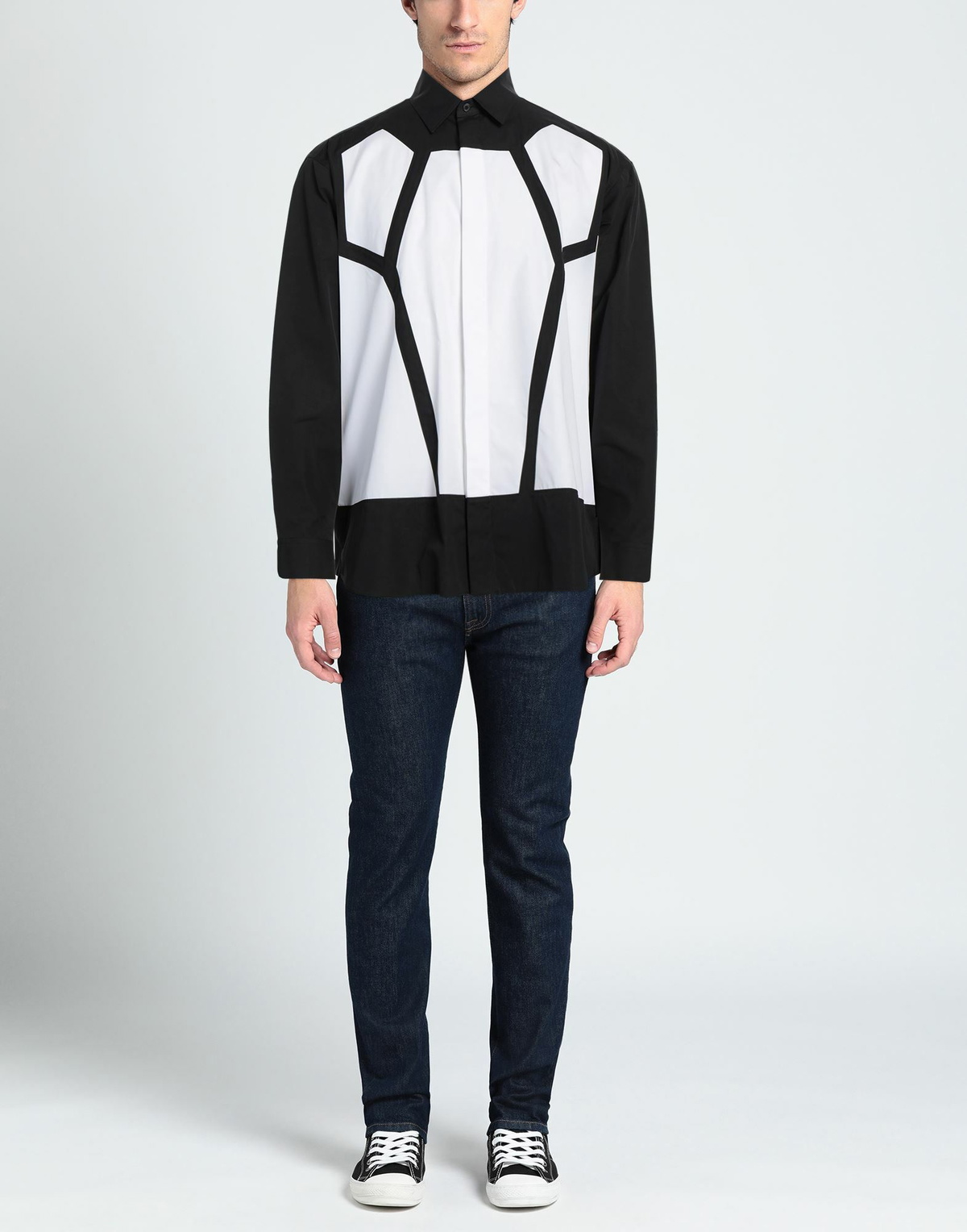 Balmain Mens Shirt in Black